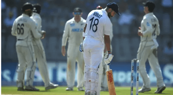 INDIA VS New Zealand: WTC फाइनल में भारत की बढ़ी मुश्किलें ..12 साल बाद भारत ने घर पर गवाई टेस्ट सीरीज INDIA VS New Zealand: WTC फाइनल में भारत की बढ़ी मुश्किलें ..12 साल बाद भारत ने घर पर गवाई टेस्ट सीरीज