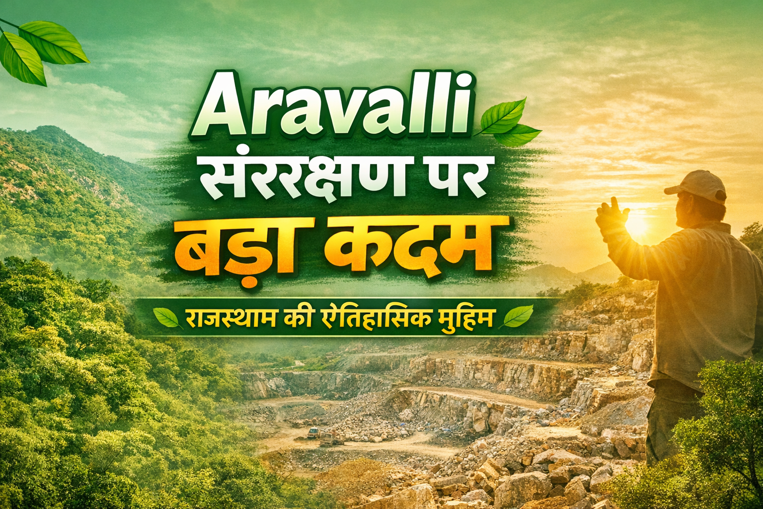 Aravalli संरक्षण पर बड़ा कदम